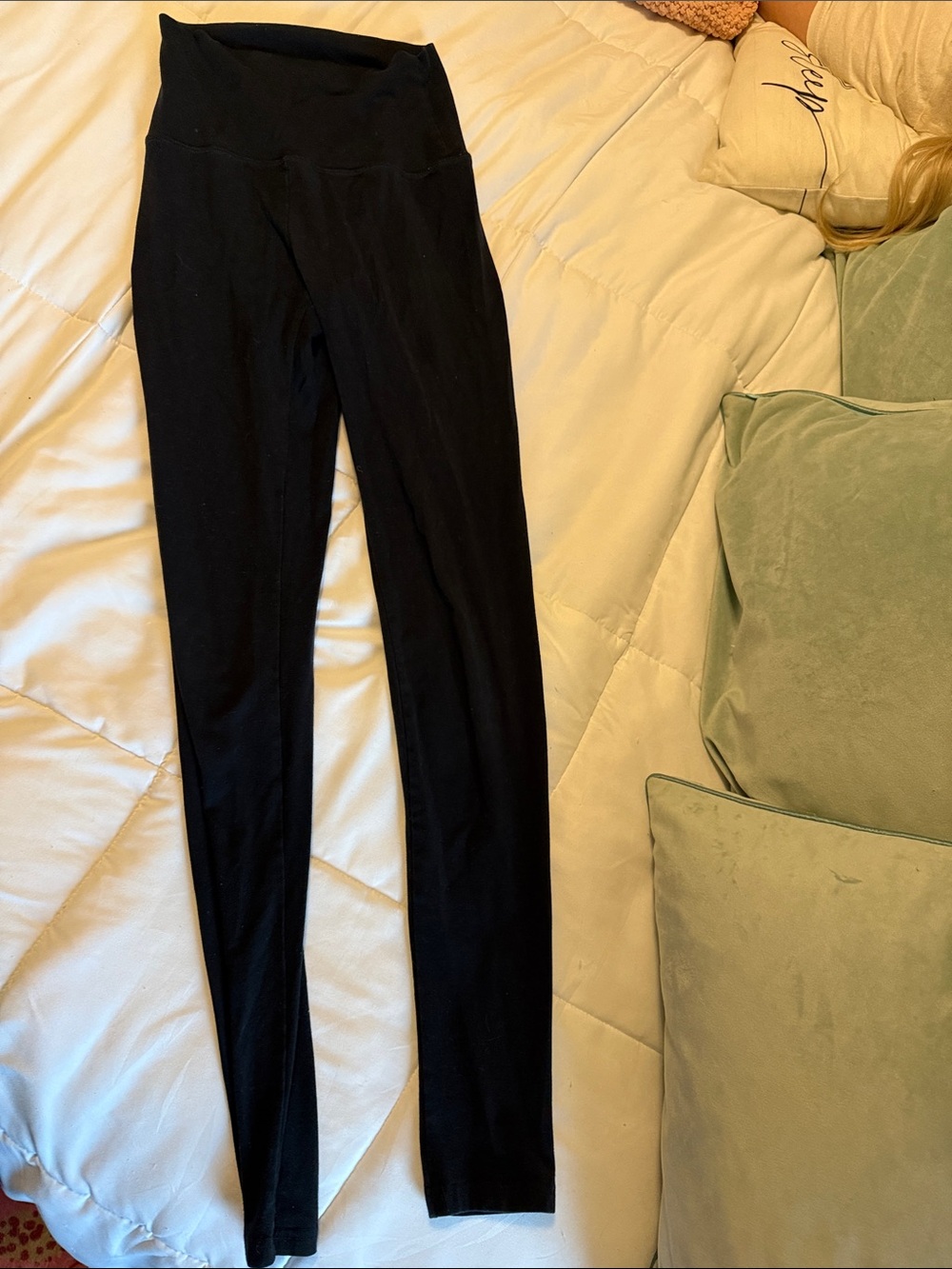 Offline by aerie Black High-Waist Leggings - Women's Stretch Pants xs